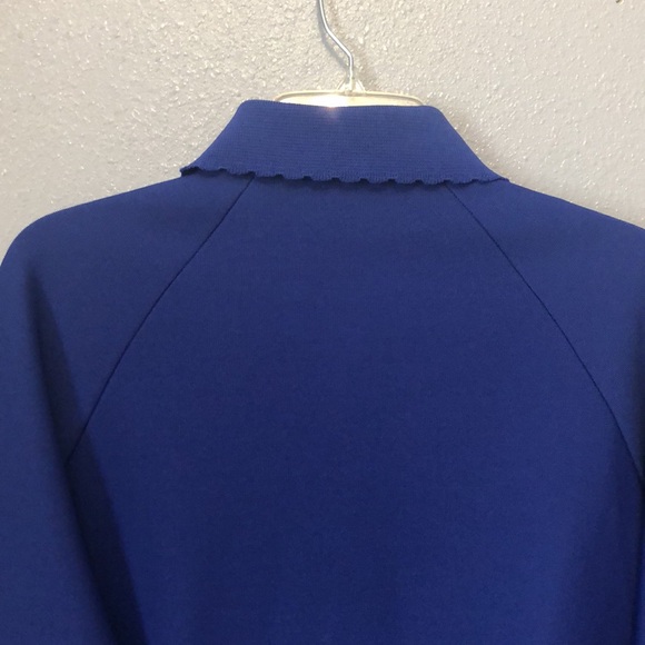 Vintage Hedy Knits jacket Women's s Small blue button front sweater grandma EUC - Picture 10 of 13